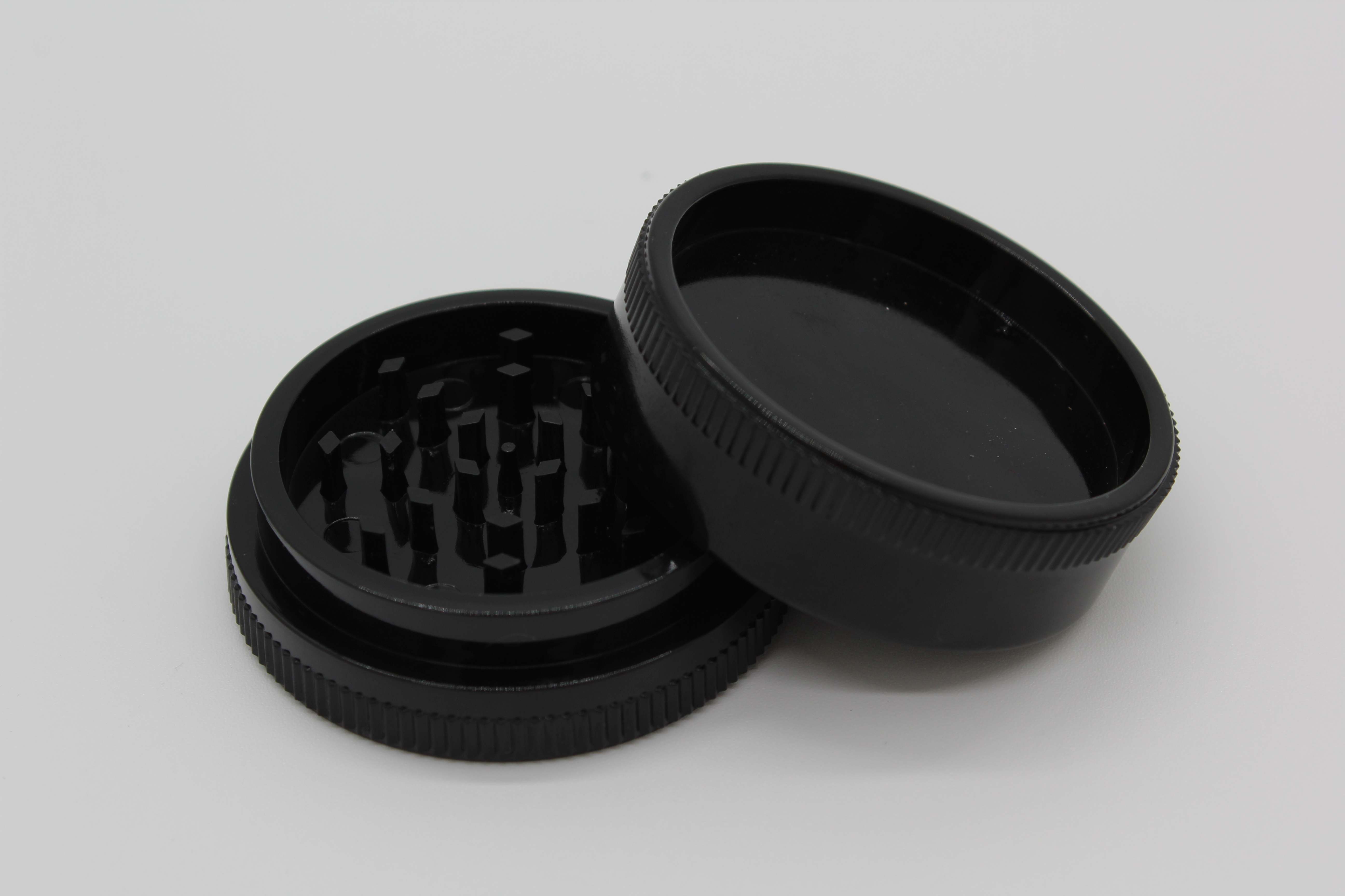 Aluminium-Grinder Schwarz klein