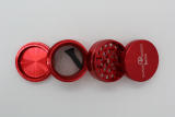 Black Leaf Diamond Grinder 4-tlg. Flugzeugalu Rot