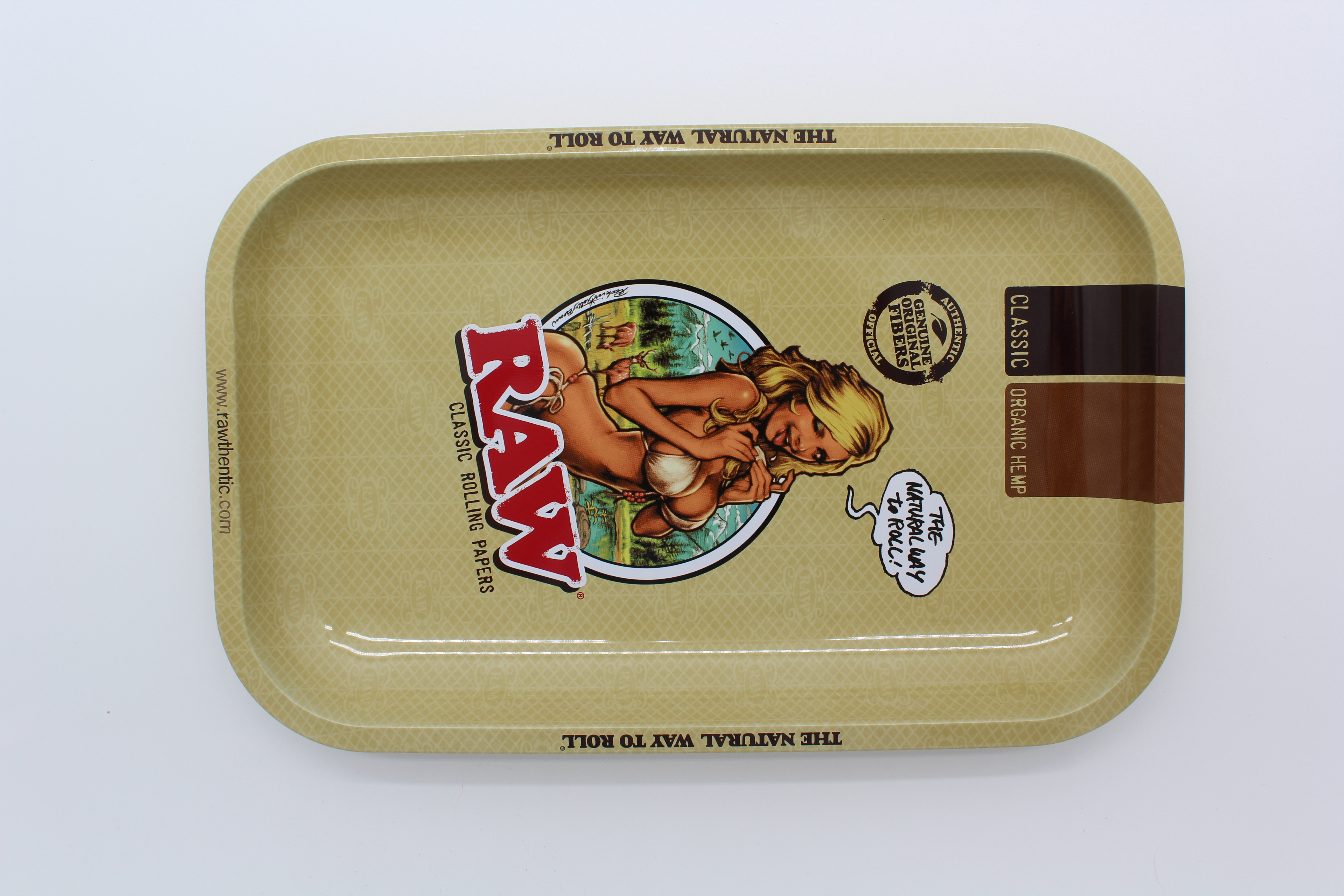 RAW Classic Rolling Tray Girl-Motiv