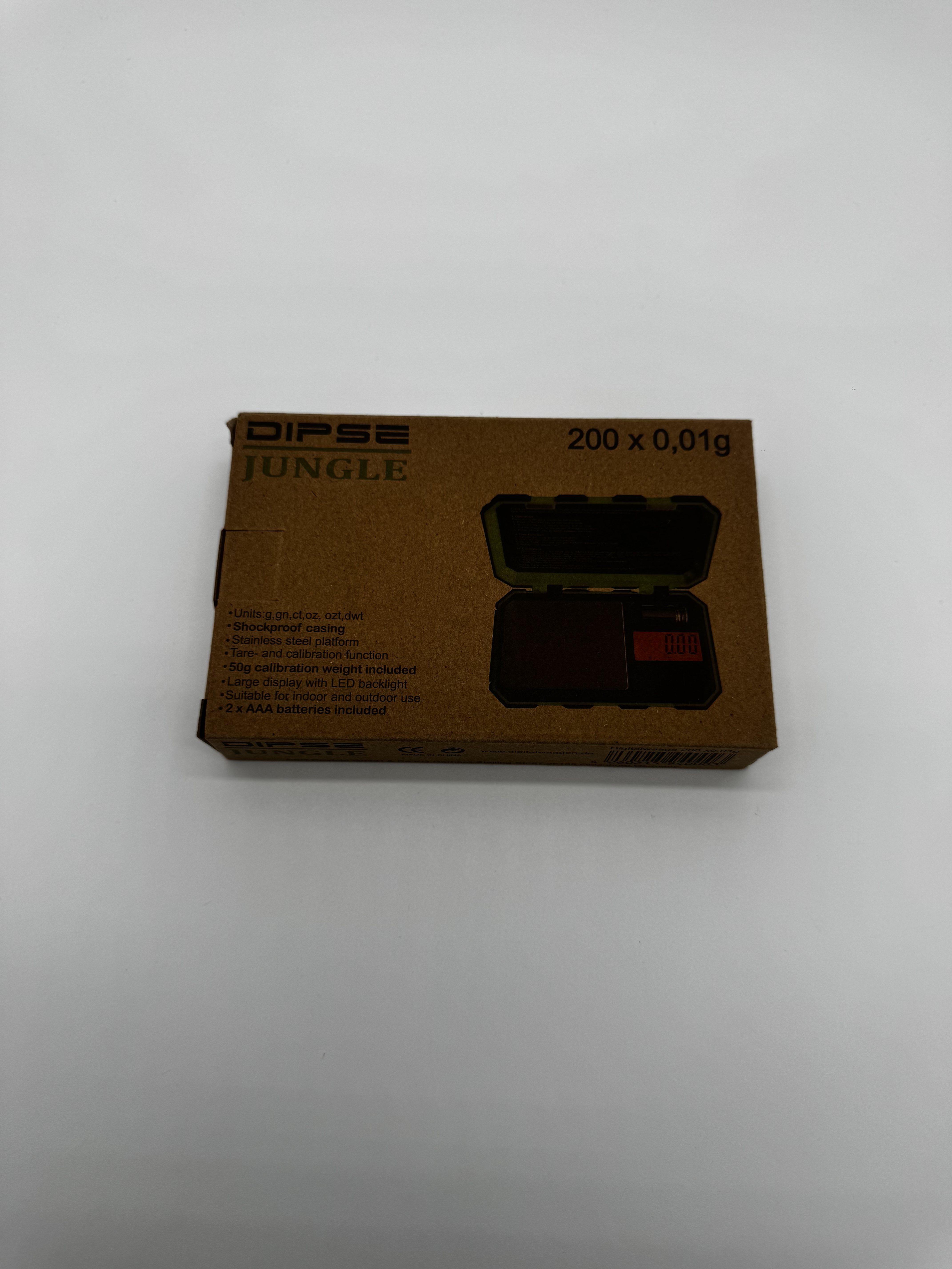DIPSE Jungle – Digital-Taschenwaage