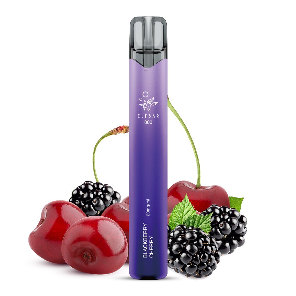ELFBAR 800 Einweg E-Zigarette Brombeere Kirsche 20 mg/ml