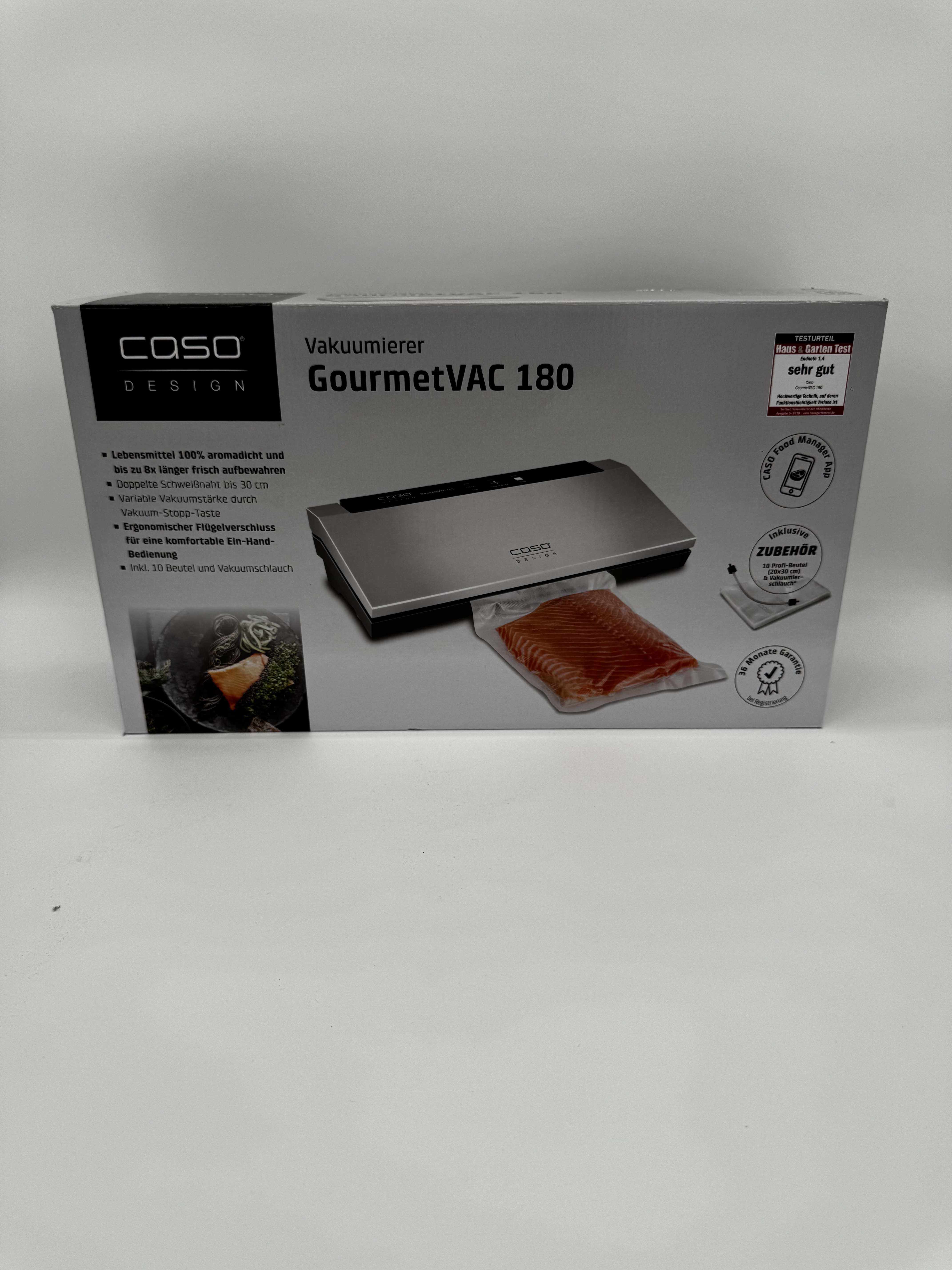 CASO Design – Vakuumierer GourmetVAC 180