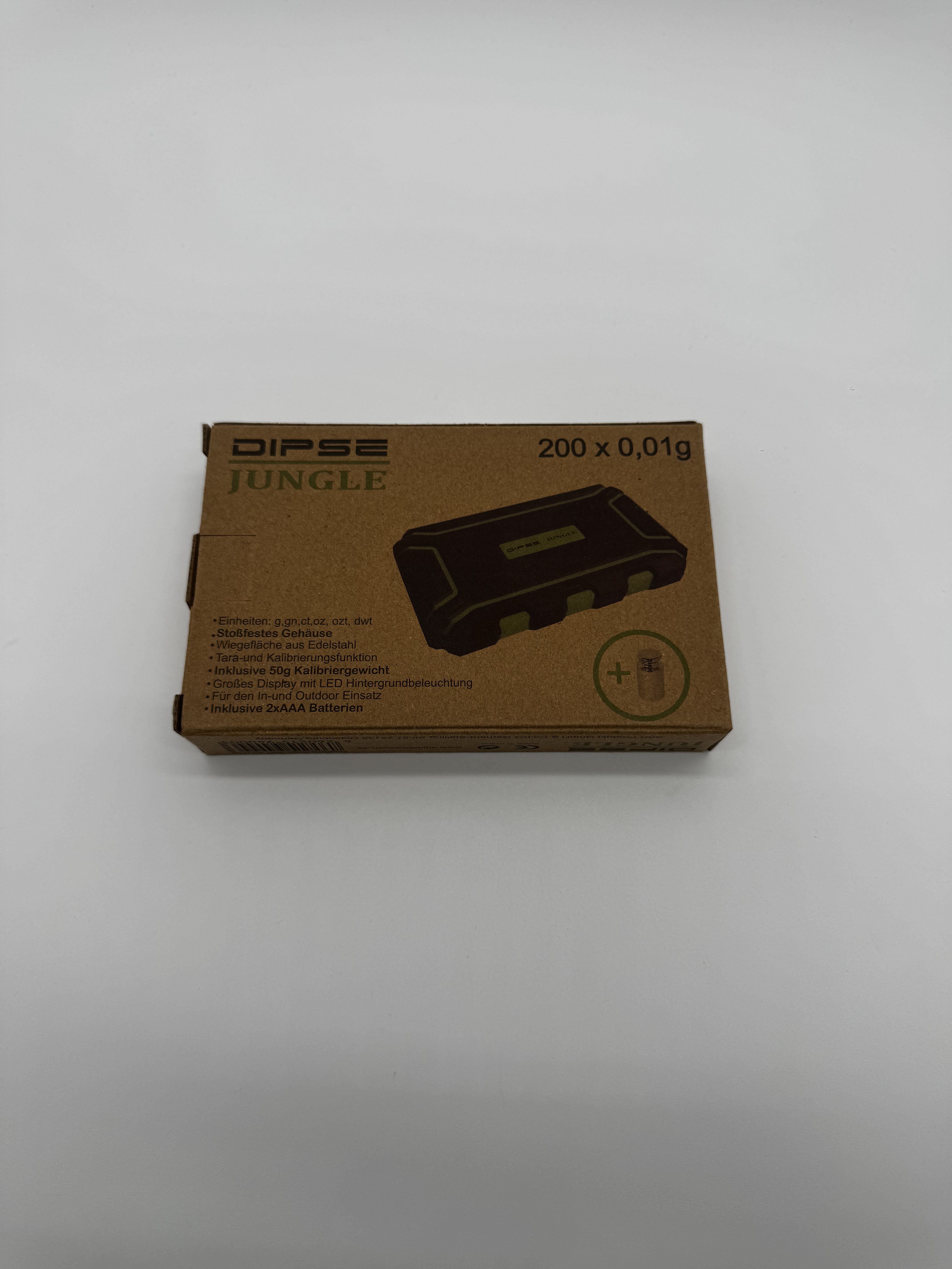 DIPSE Jungle – Digital-Taschenwaage