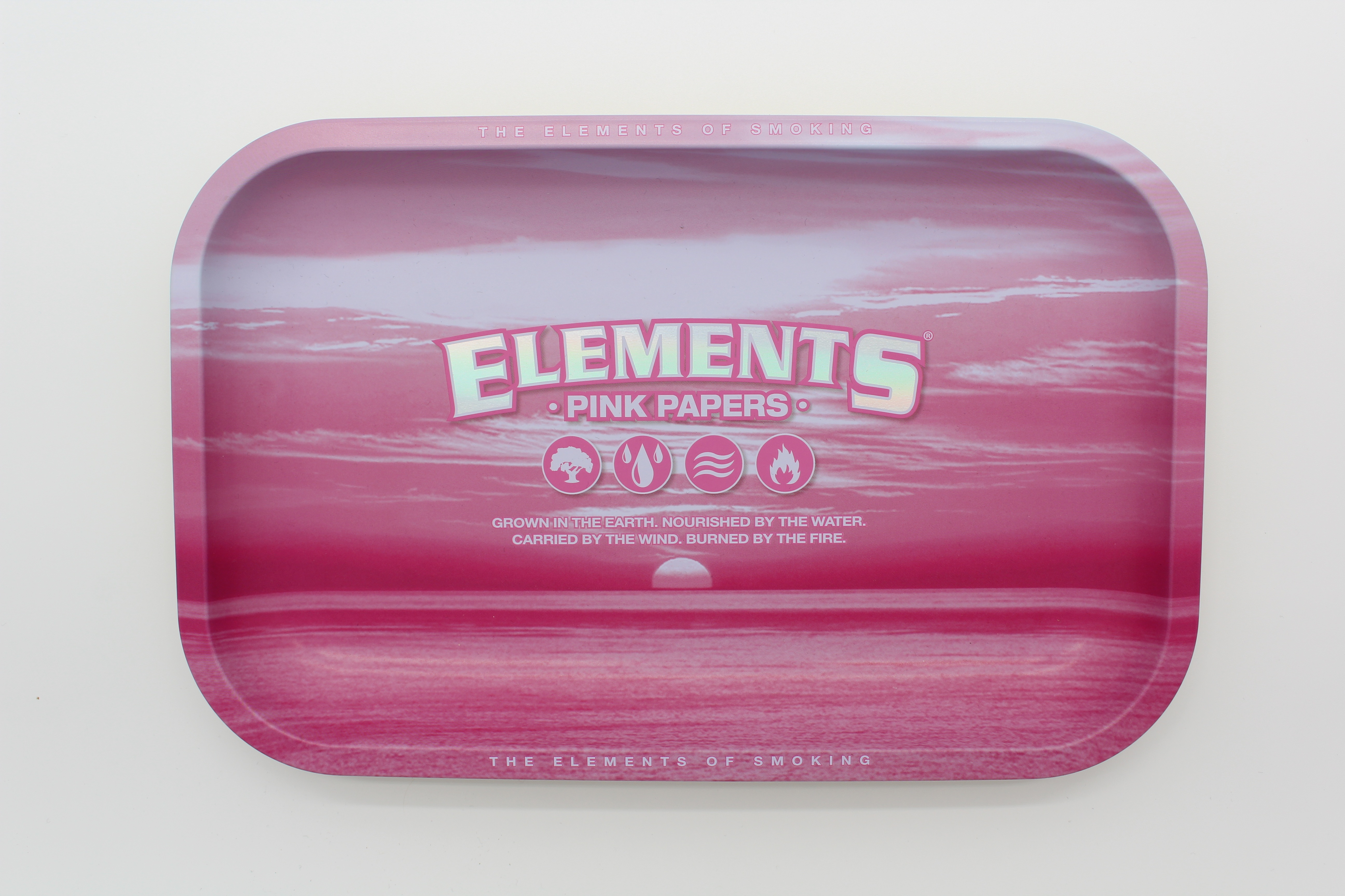 ELEMENTS Pink Papers Rolling Tray