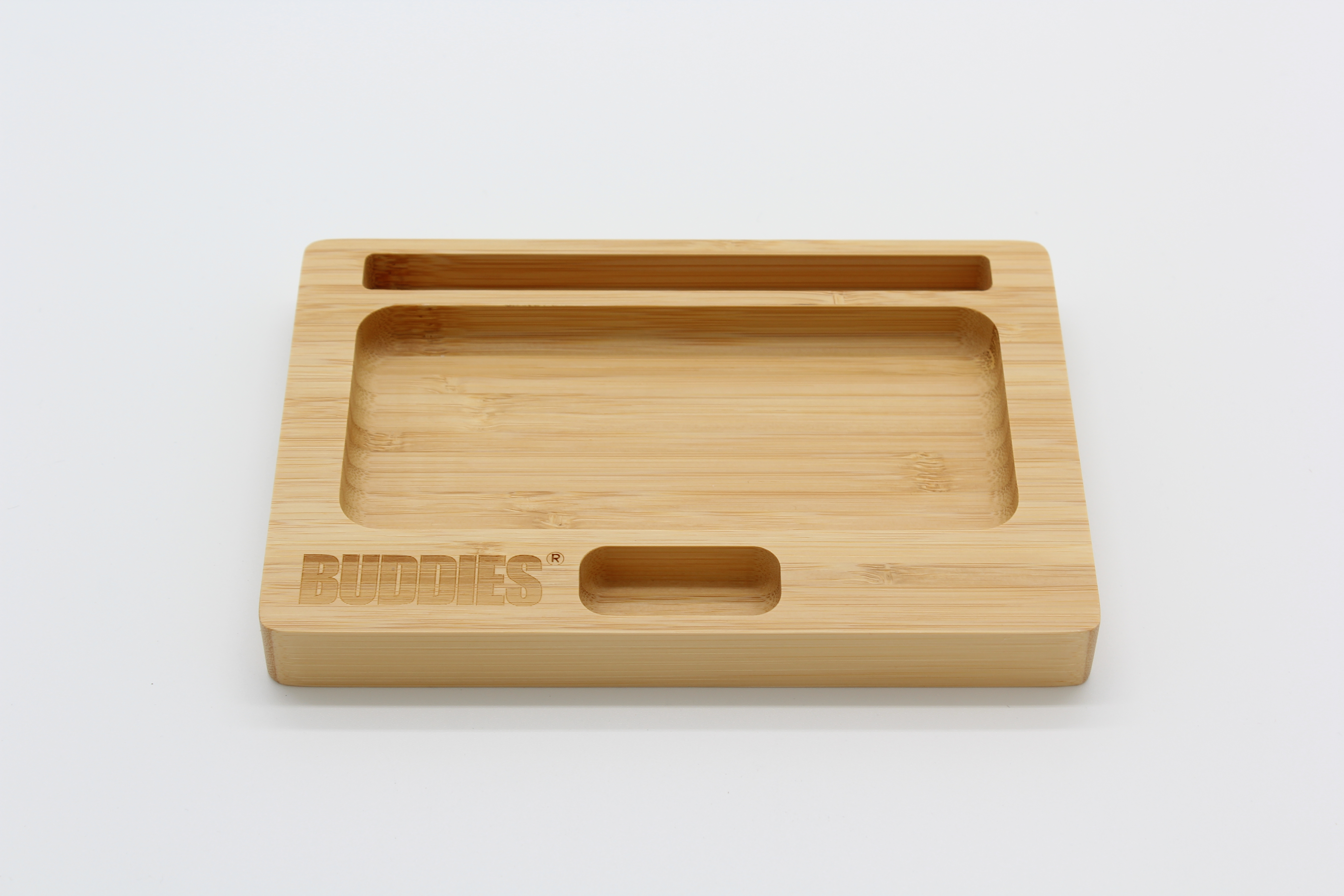 BUDDIES Bambus Rolling Tray klein