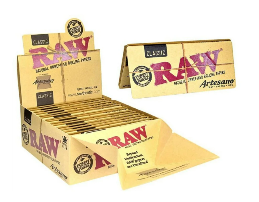RAW King Size Slim mit Tray + Tips