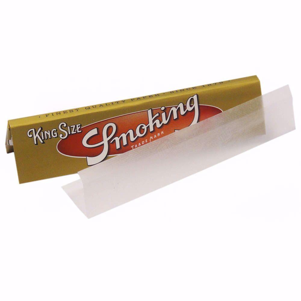 Smoking King Size Slim 100 Years Gold
