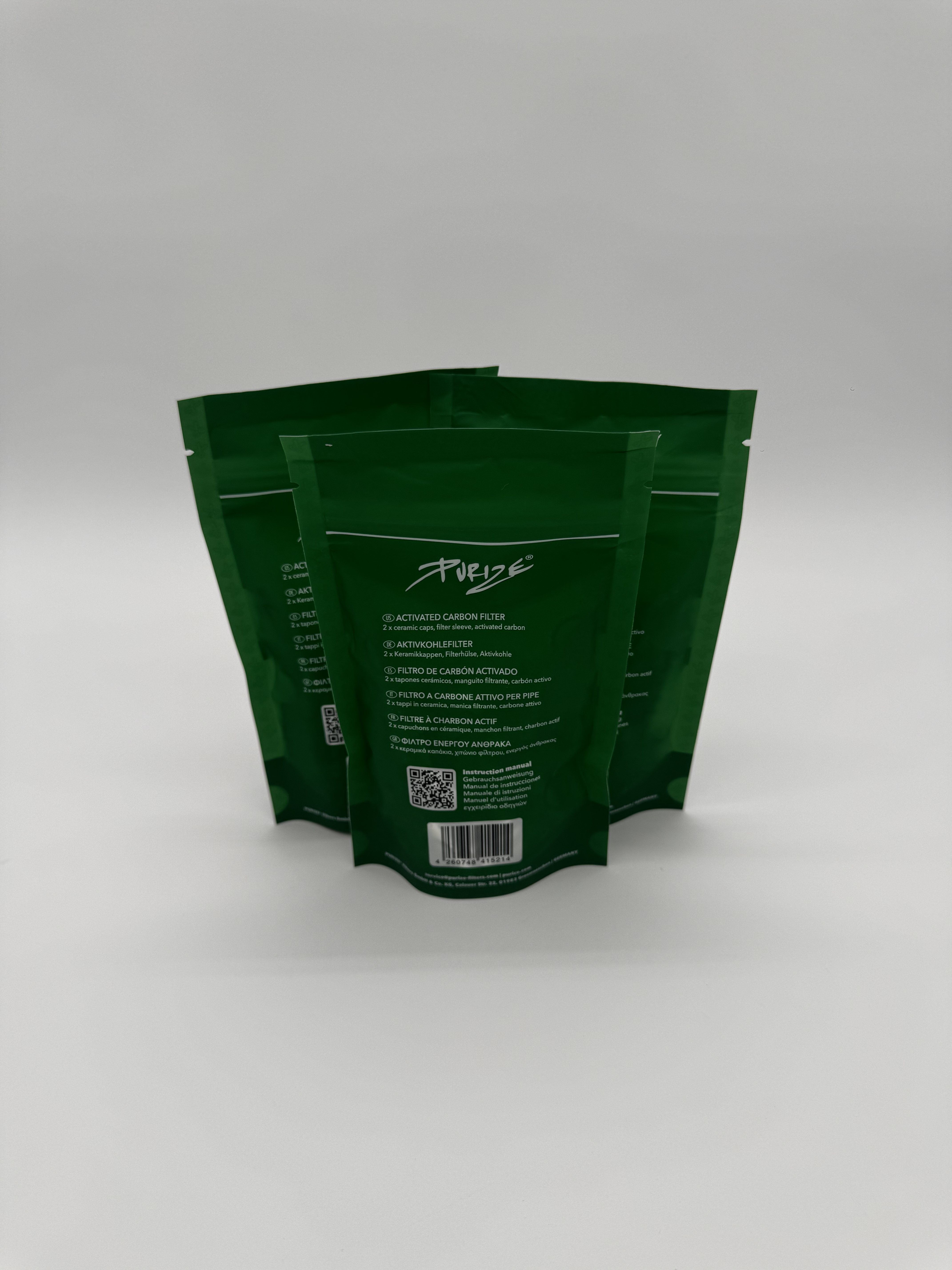 PURIZE – Regular Size Short Activated Carbon Filter