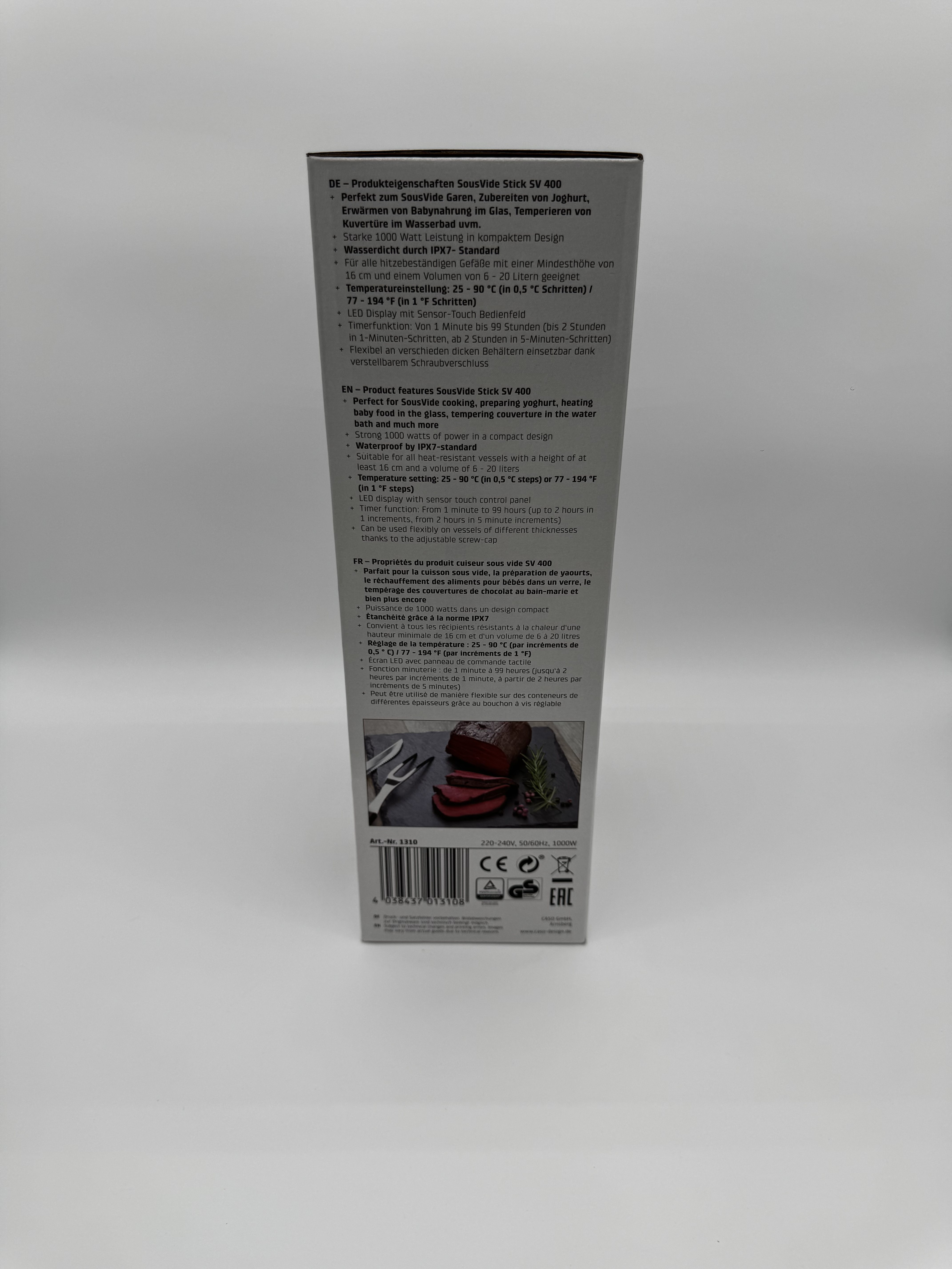 CASO Design – SousVide Stick SV 400