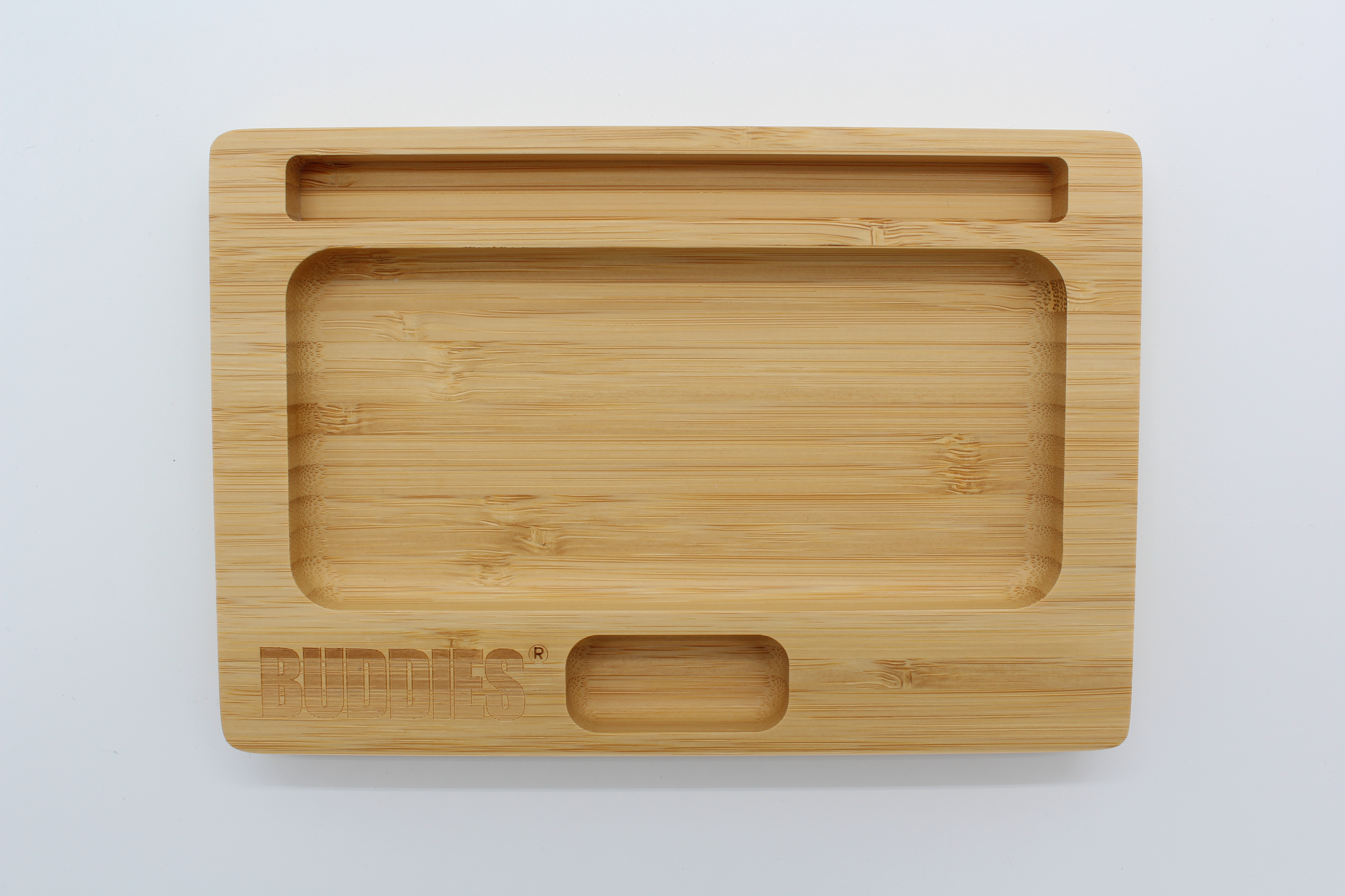 BUDDIES Bambus Rolling Tray klein