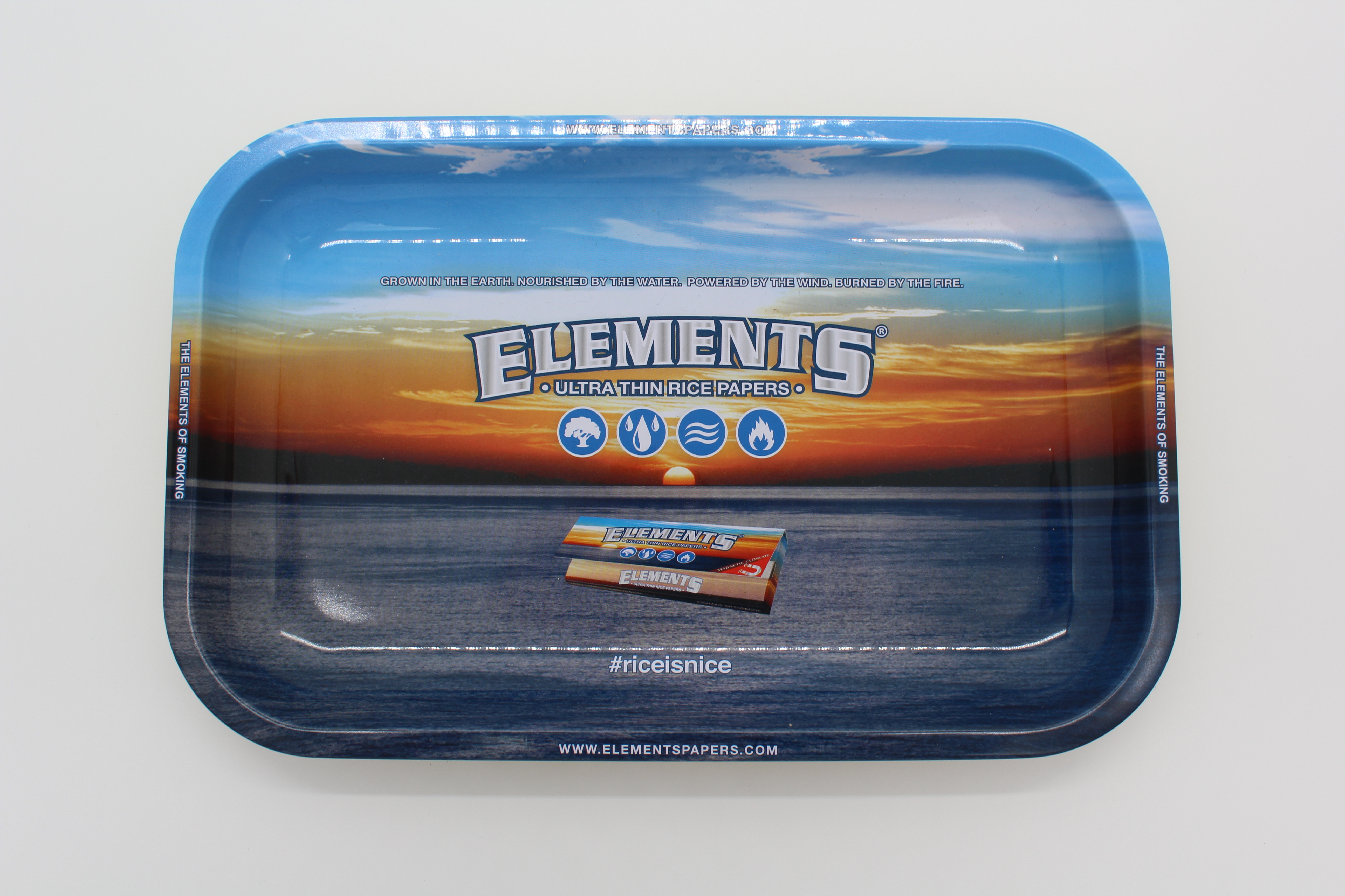 ELEMENTS Ultra Thin Rice Papers Rolling Tray