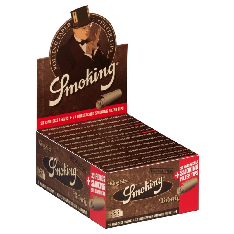 Smoking King Size Slim Brown