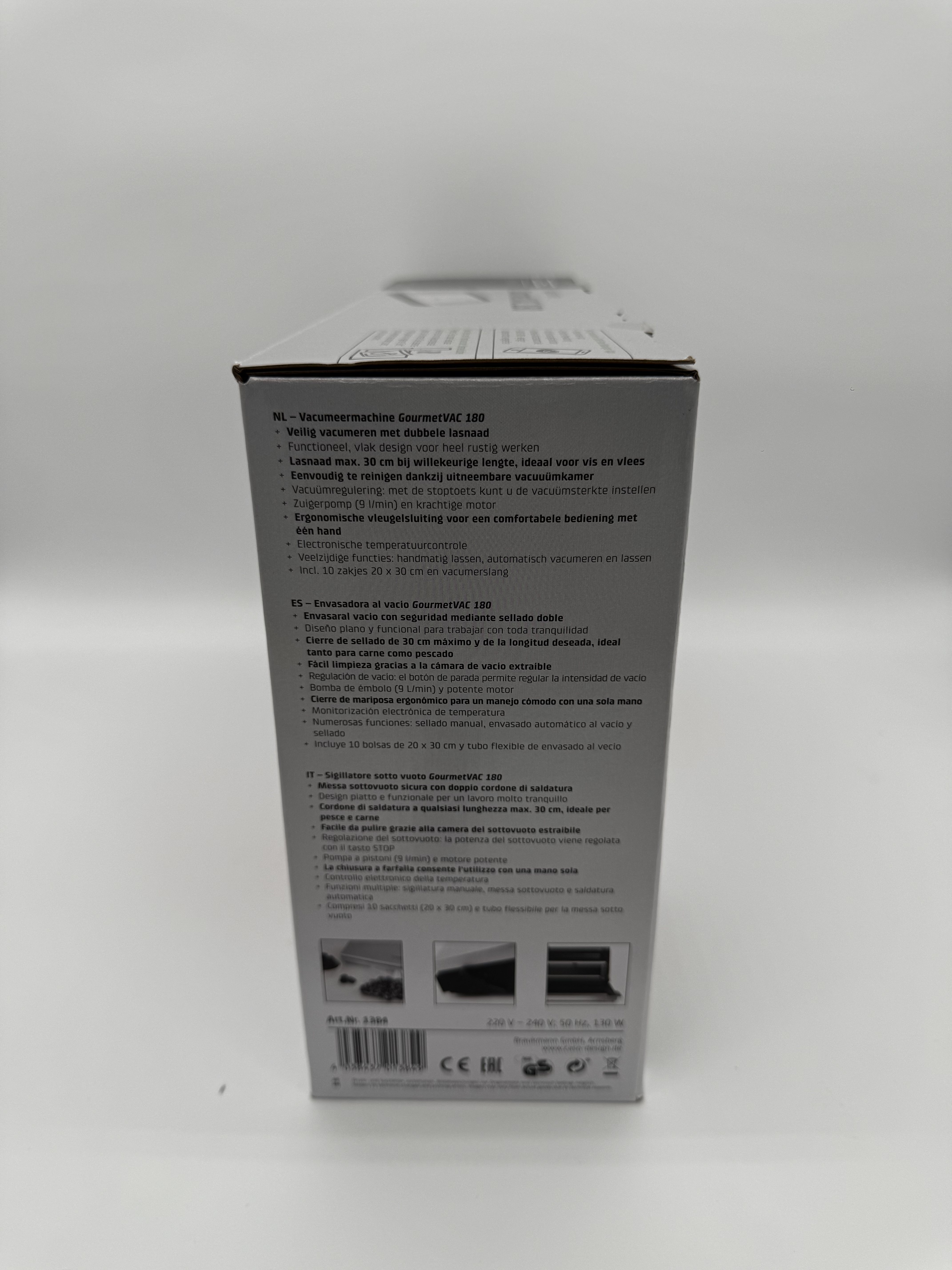 CASO Design – Vakuumierer GourmetVAC 180