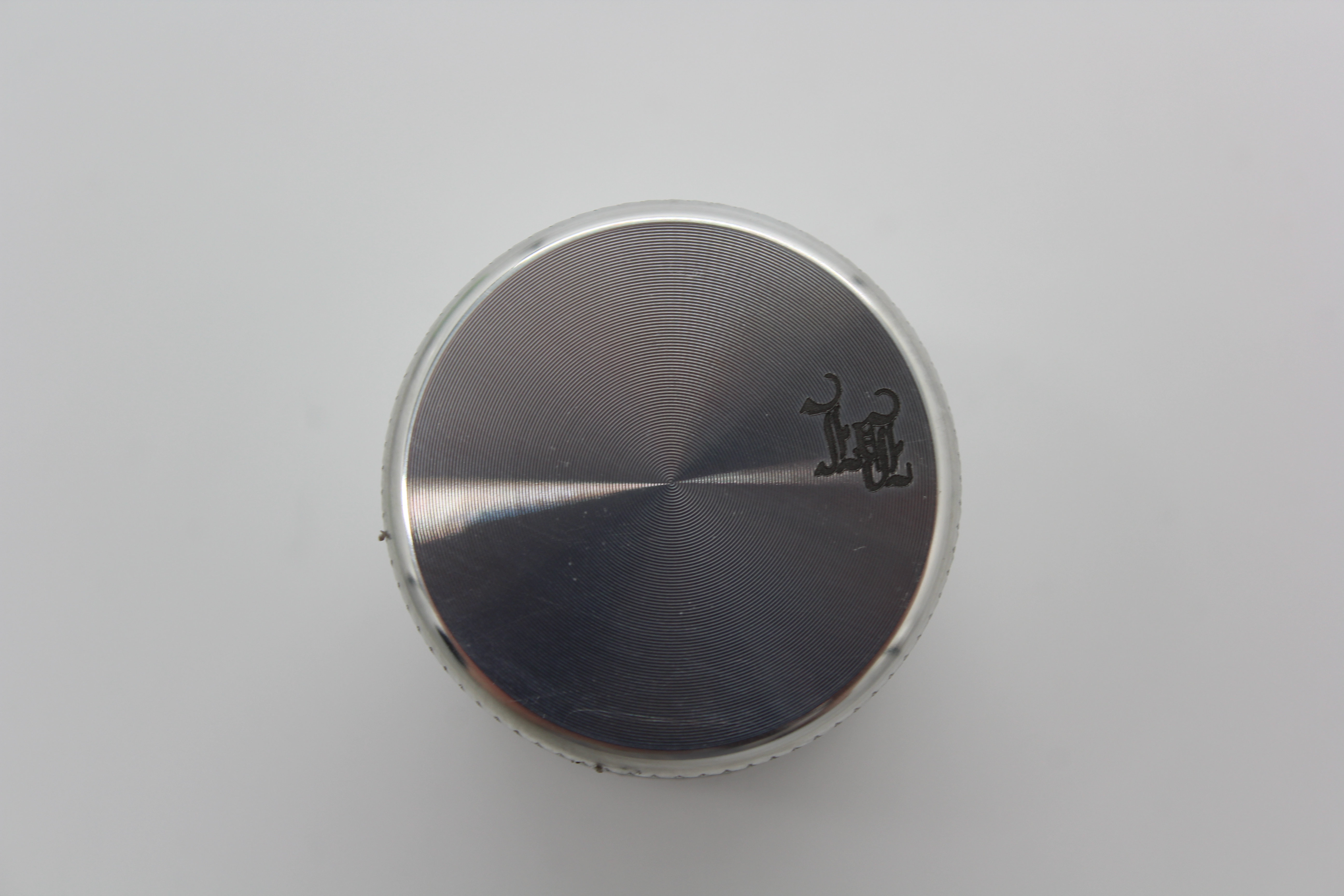 Aluminium-Grinder Silber klein