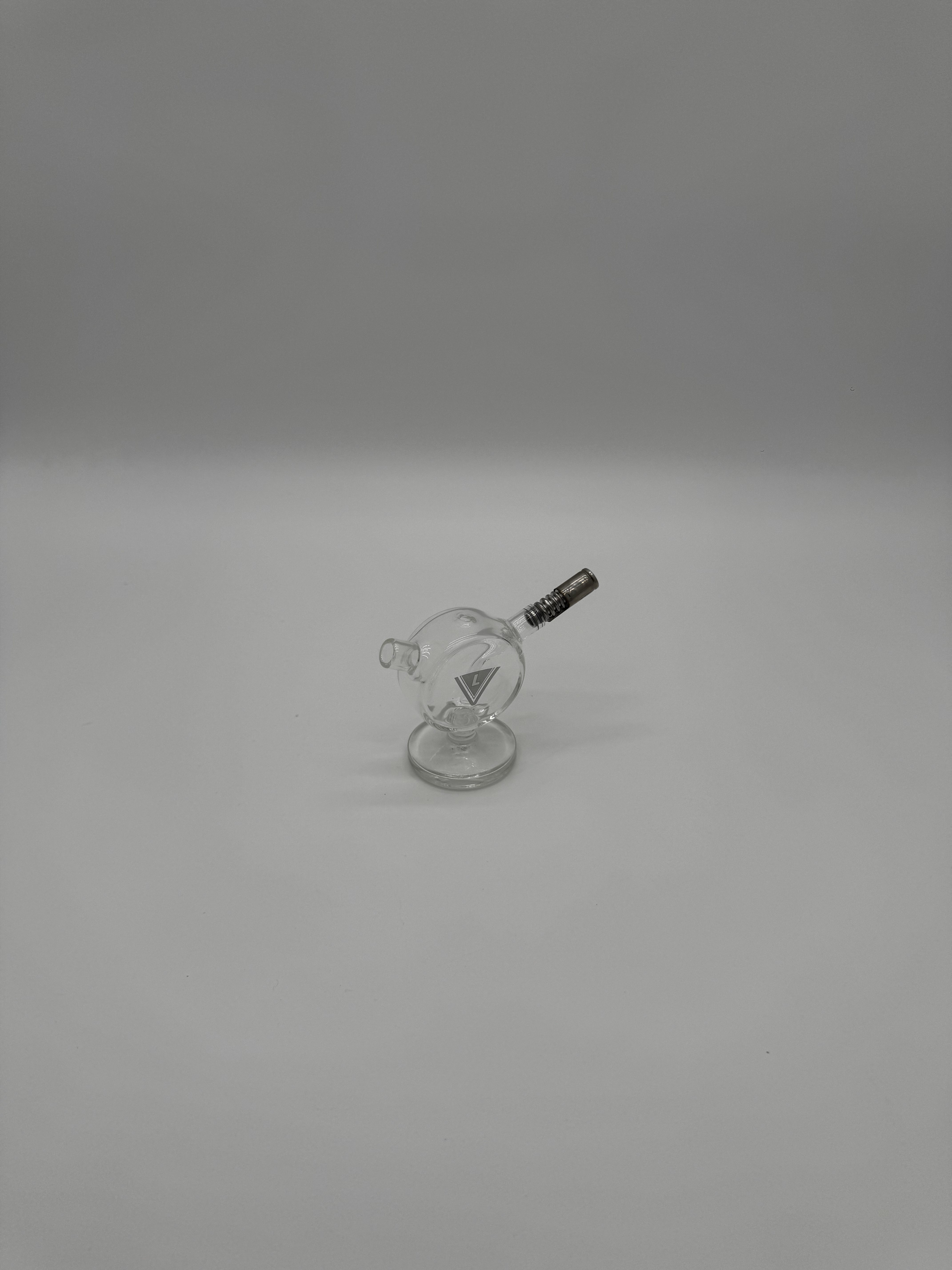 Glas-Bubbler mit Titanium-Tip