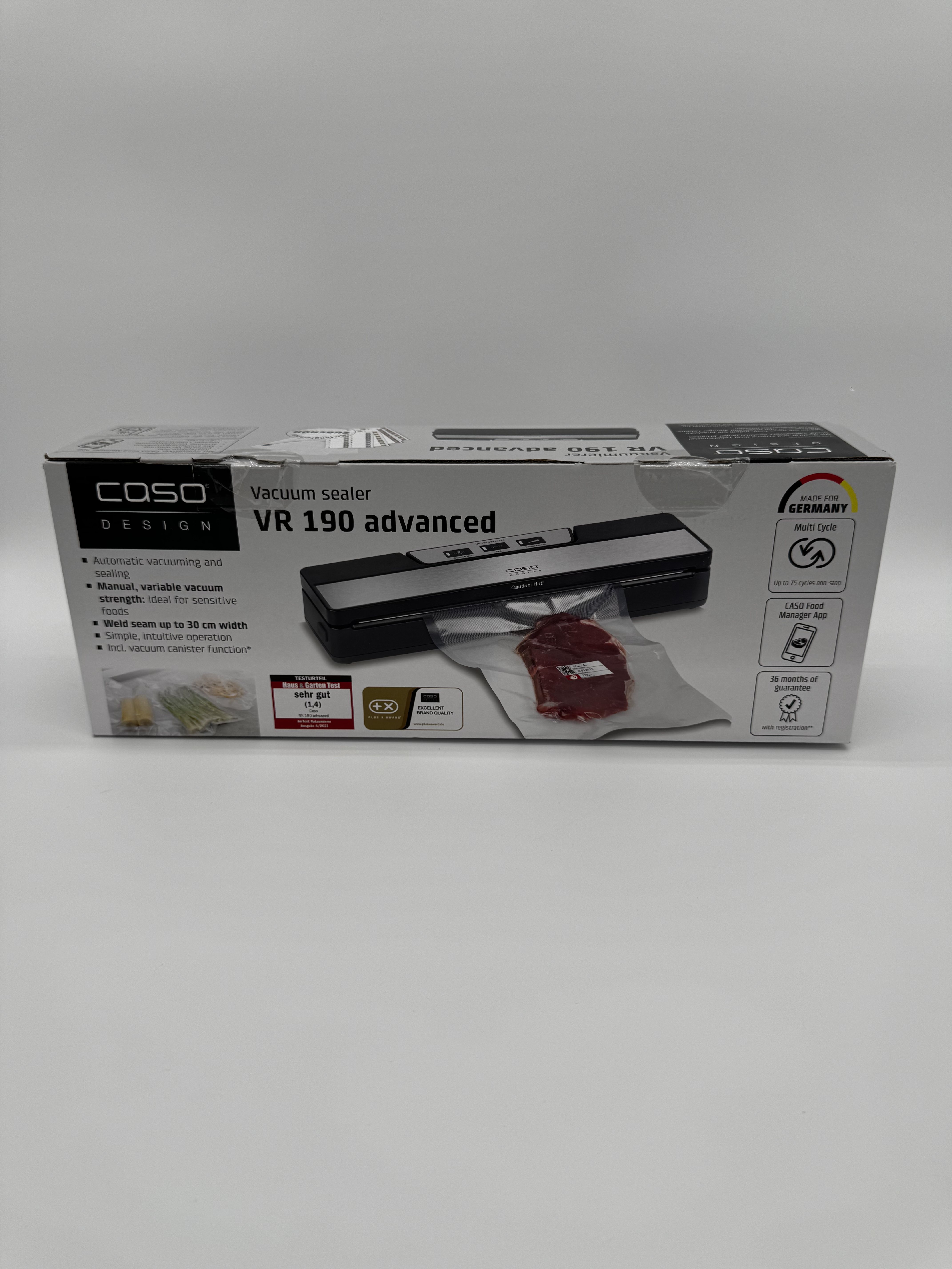 CASO Design – Vakuumierer VR 190 advanced