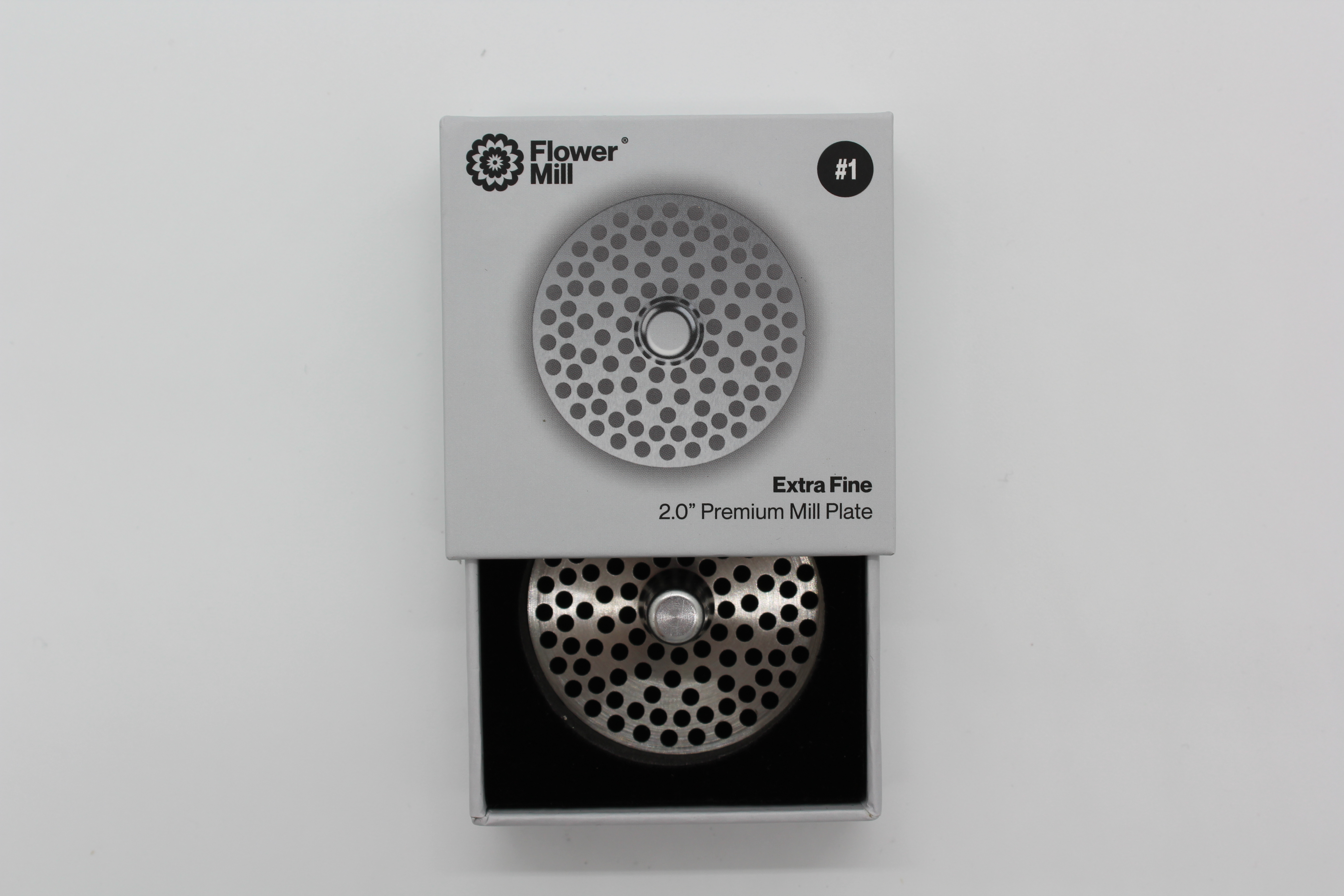 Flower Mill 2.0 Premium Mill Plate – Extra Fine #1