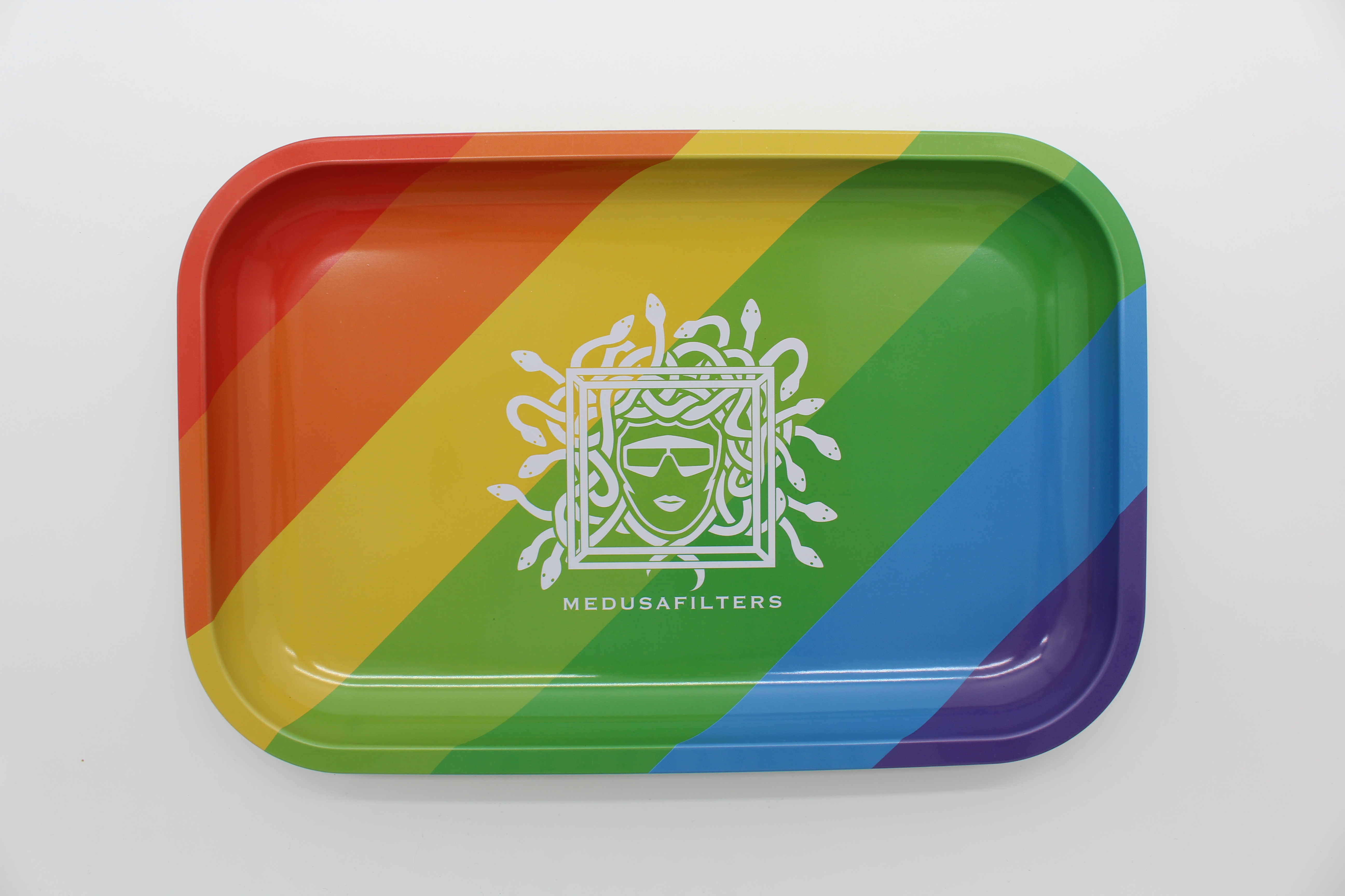 MEDUSAFILTERS Rolling Tray Rainbow/Regenbogen