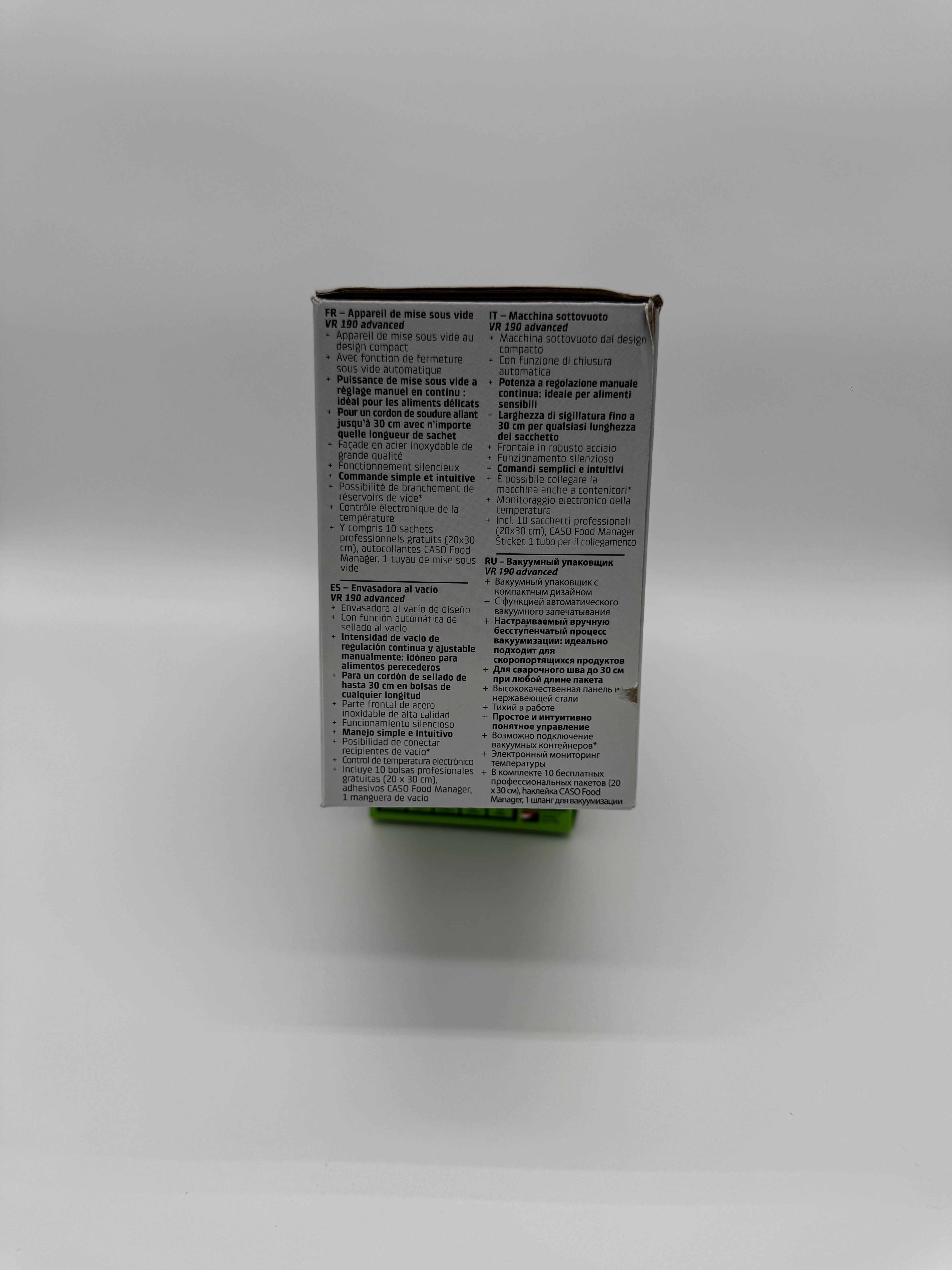 CASO Design – Vakuumierer VR 190 advanced