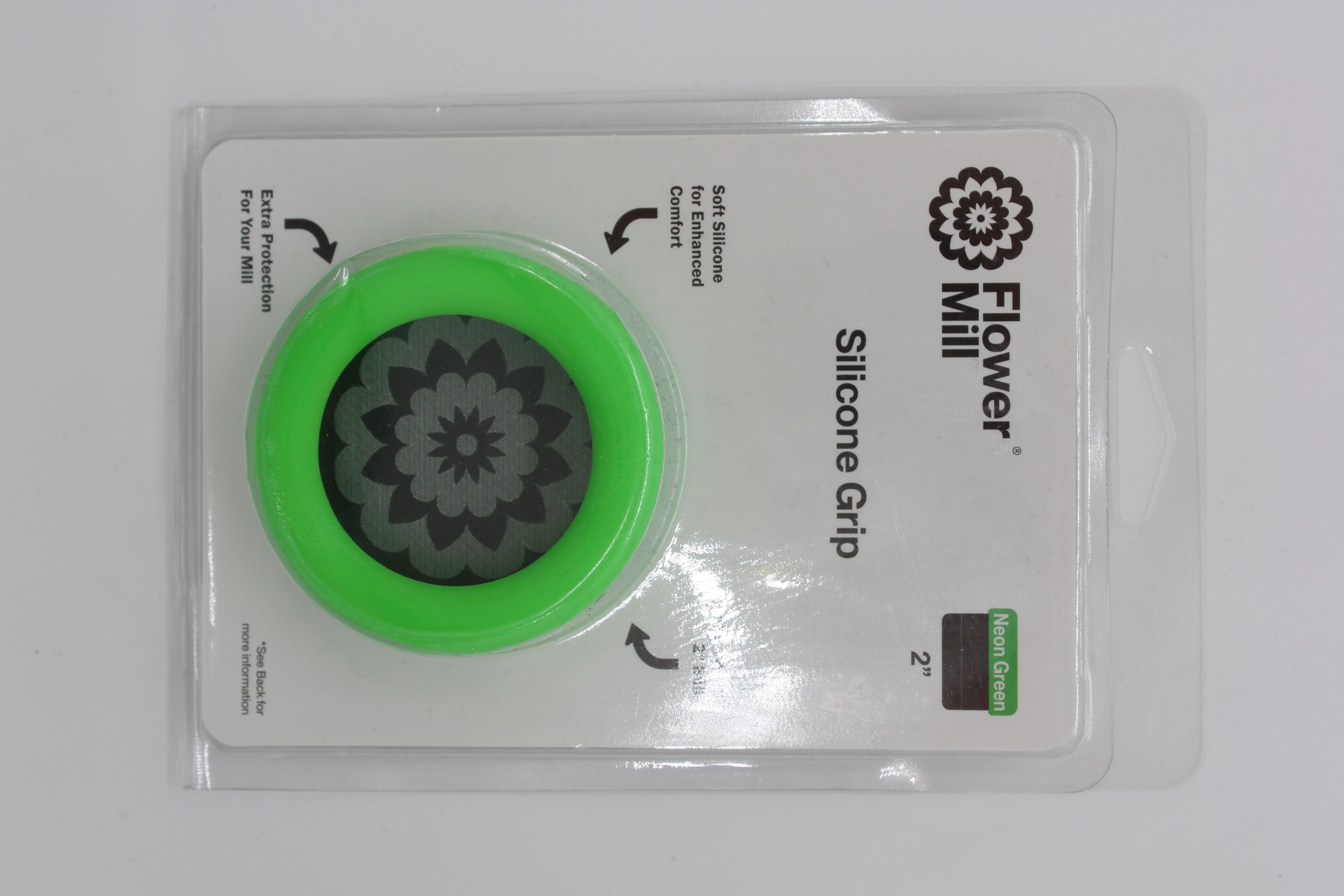 Flower Mill Silicone Grip 2 – Neon Green