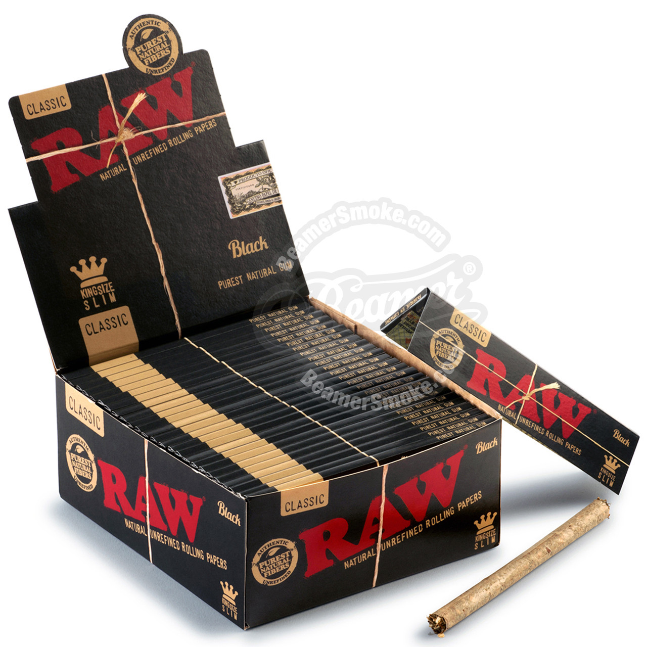RAW Black King Size Slim